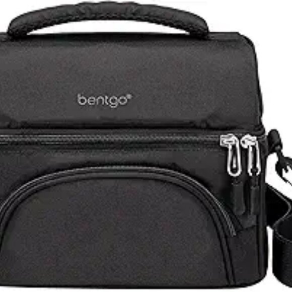 Insulated lunch bag tote leakproof large cooler with strap for work school trave - Picture 7 of 7